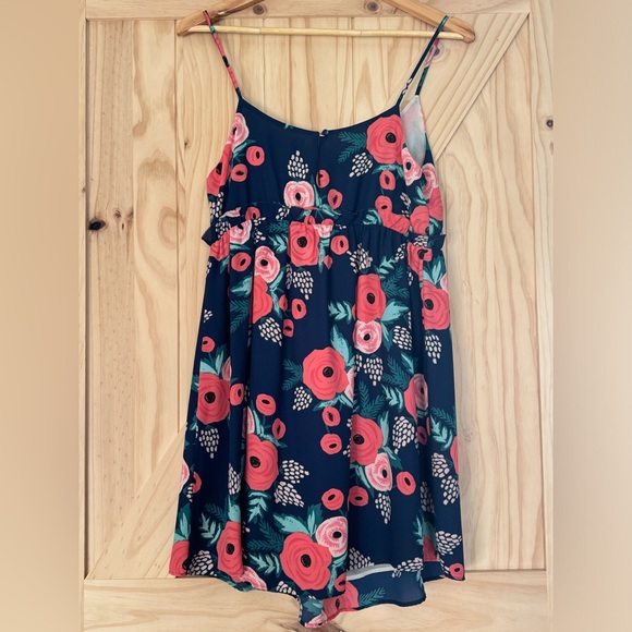 Paper crown floral strappy sundress 👗 MP - Picture 5 of 8
